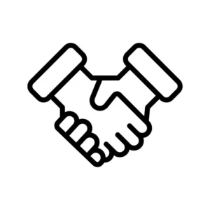 Icon of a handshake