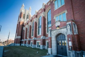Exterior facade of the Linwood Area Ministry Place in Kansas City